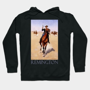 The Trooper (1892) by Frederic Remington Hoodie